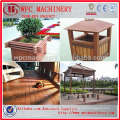 Wood plastic composite production line for making WPC floor,deck,wall panel,profile